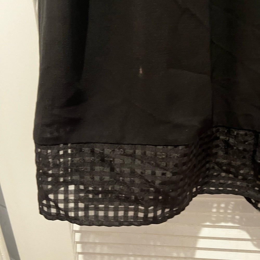 City Chic Black Short Sleeve A-Line Cocktail Dress 22 - Picture 4 of 13